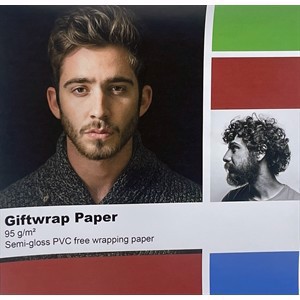 Color Europe Giftwrap papir Premium Satin 95 g/m² - 1524 mm x 50 metara